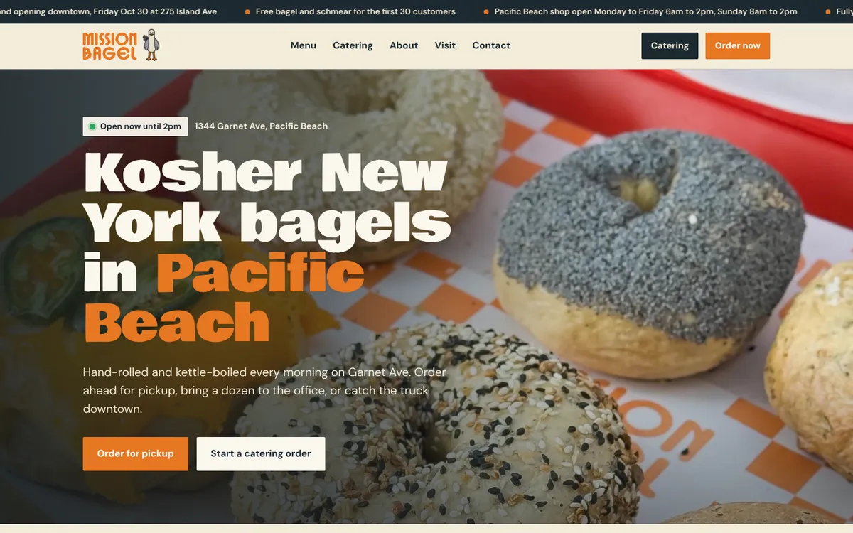 Version 2 homepage preview
